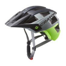 Cratoni Fahrradhelm Allset schwarz/lime matt